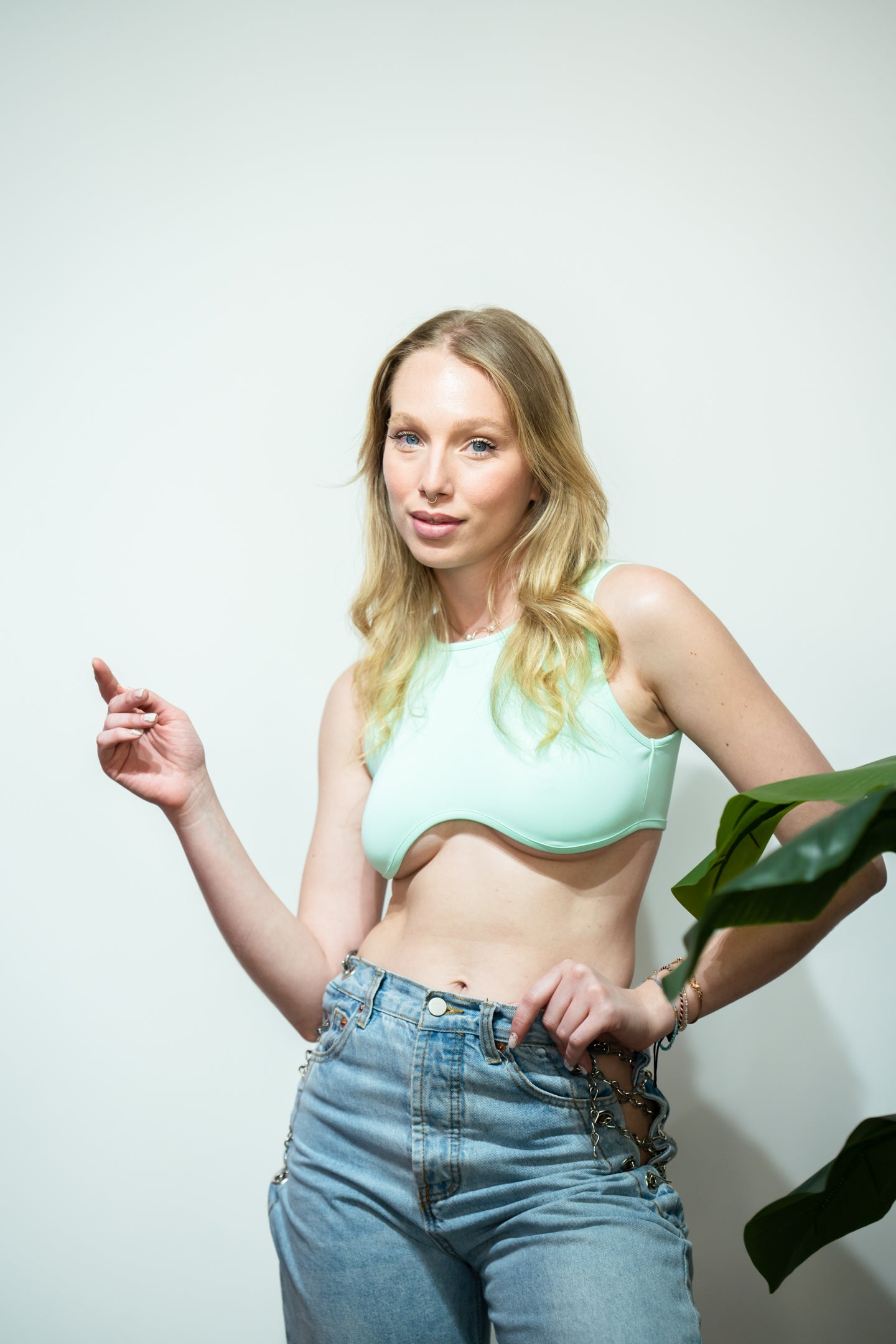 TOP SIRENA VERDE AGUA